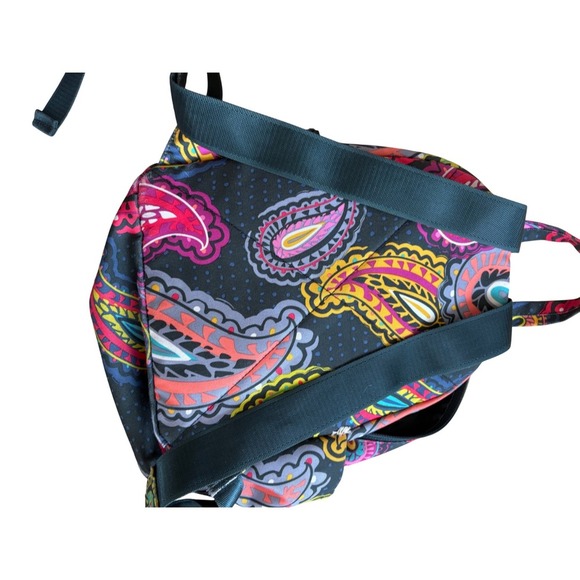 Vera Bradley Backpack‎ Colorful Paisley Pattern Small Travel Bag - Picture 6 of 6